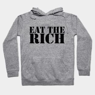 Eat The Rich, Black Hoodie